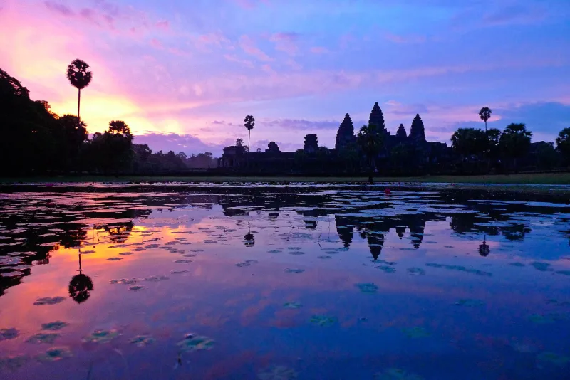 View of Cambodia