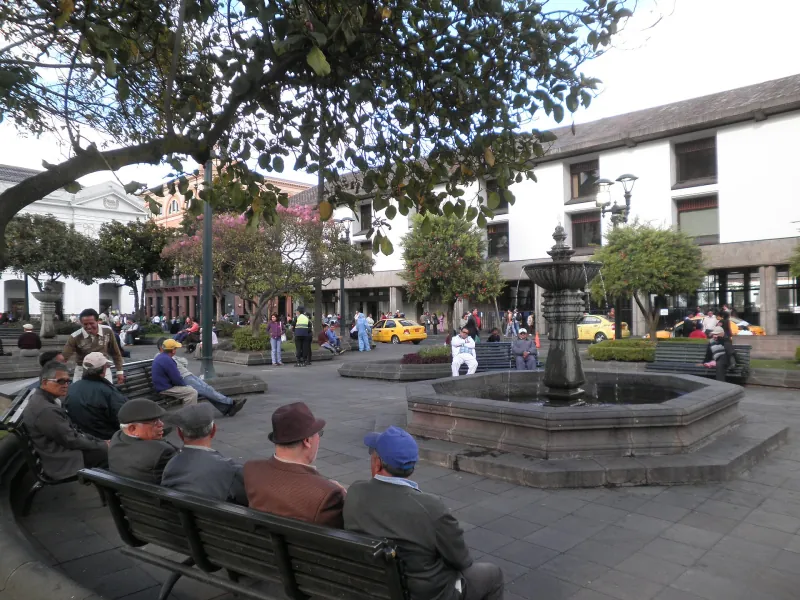 View of Ecuador
